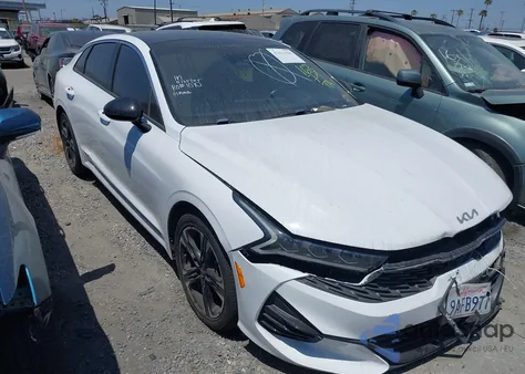 2022 Kia K5 Gt-Line z USA, uszkodzony, nr VIN 5XXG64J27NG133509